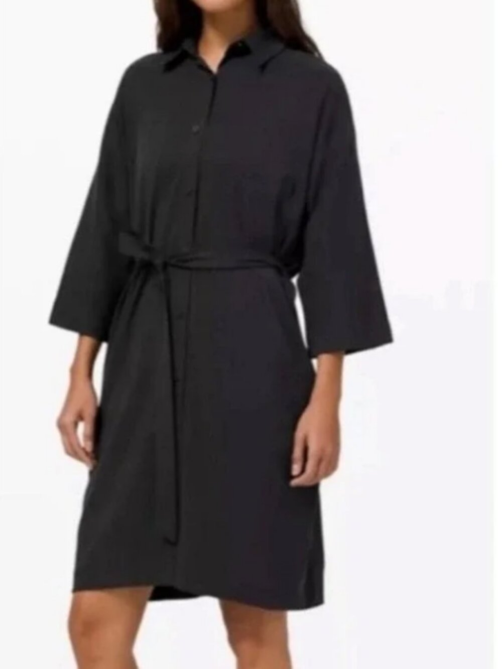 Lululemon Perfectly Poised Dress Womens 6 Black